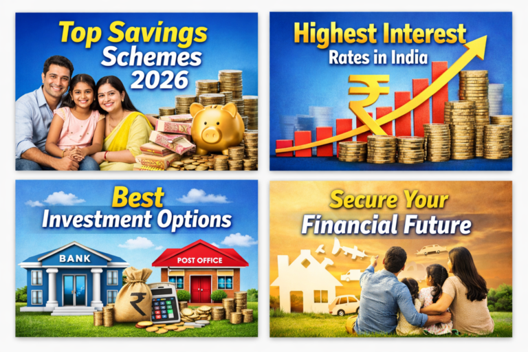 Top Savings Schemes in India with Highest Interest Rates (2026)