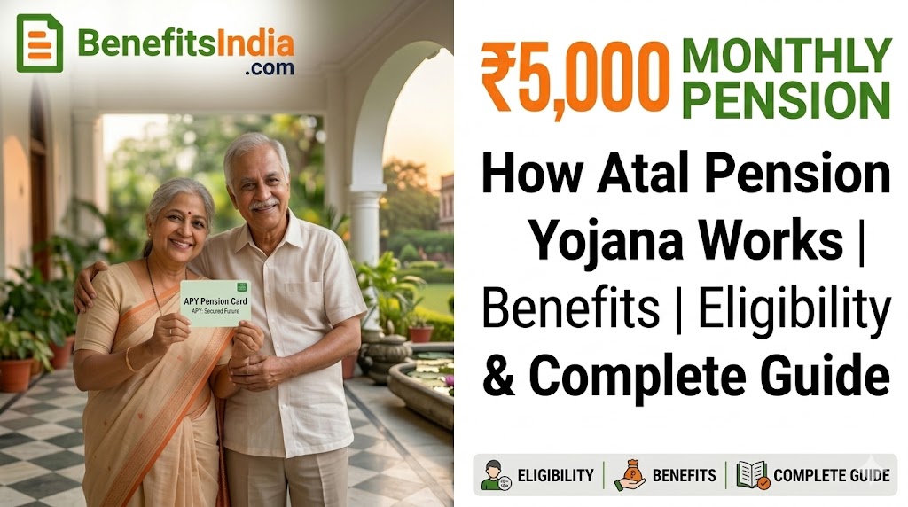 How Atal Pension Yojana Works, Benefits, Eligibility & Complete Guide
