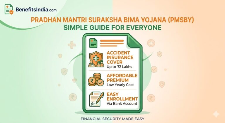 Pradhan Mantri Suraksha Bima Yojana (PMSBY): Simple Guide for Everyone