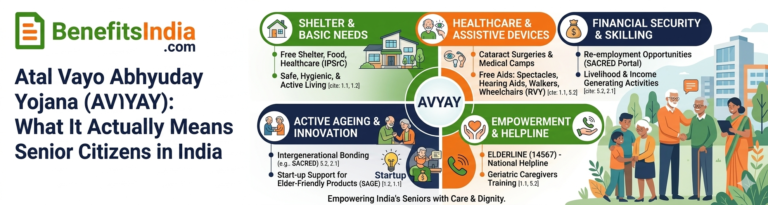 Atal Vayo Abhyuday Yojana (AVYAY) What It Actually Means for Senior Citizens in India