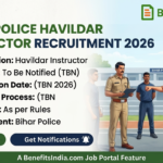 Bihar Police Havildar Instructor Recruitment 2026