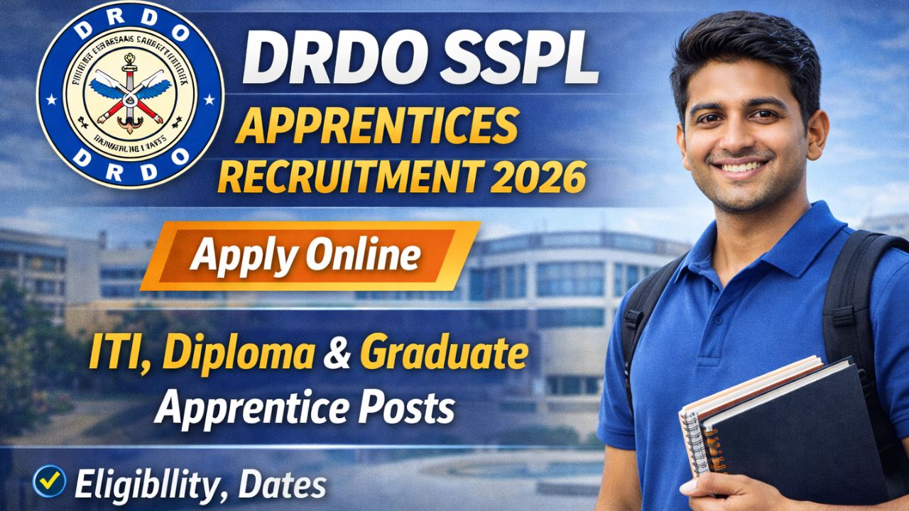 DRDO GTRE Apprentice Trainees Recruitment 2026 – 150 Posts, Walk-In Details, Eligibility, Salary & Real Things You Should Know