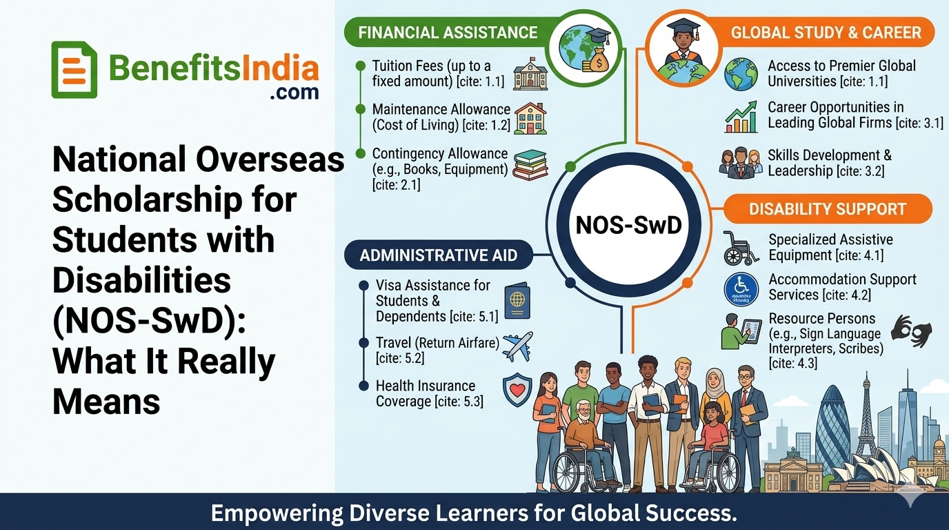 National Overseas Scholarship for Students with Disabilities (NOS-SwD) What It Really Means