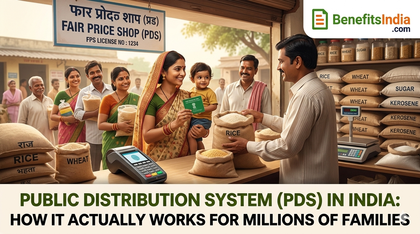 Public Distribution System (PDS) in India How It Actually Works for Millions of Families