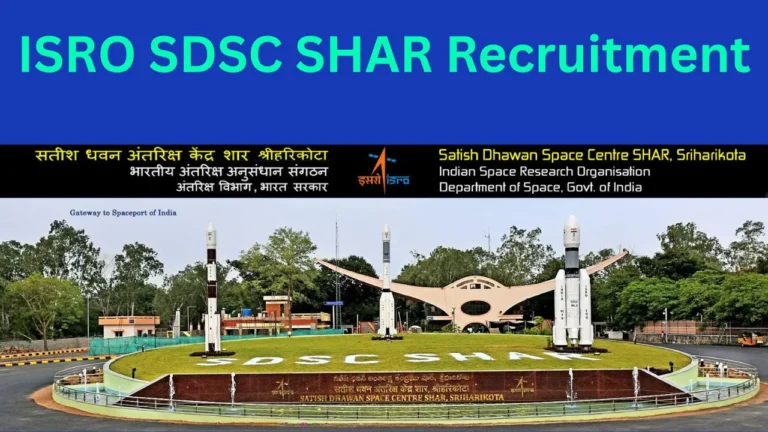 ISRO SDSC SHAR Teacher Recruitment 2026 Notification Out for 10 Posts - Apply Online Before 7 July
