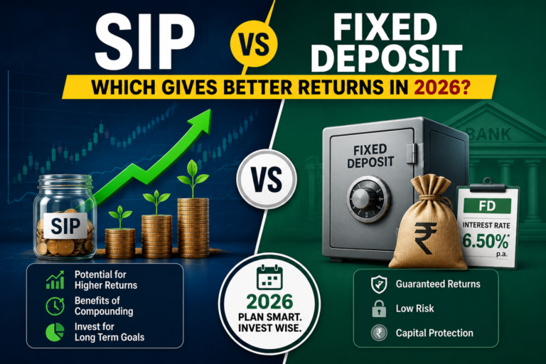 SIP vs Fixed Deposit: Which Gives Better Returns in 2026?