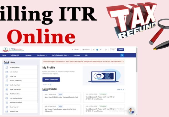How to File Income Tax Return (ITR) in India in 2026: Step-by-Step Guide for Beginners