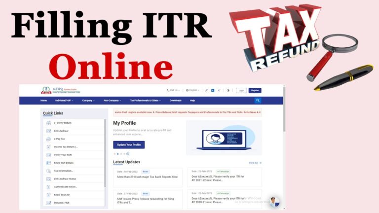 How to File Income Tax Return (ITR) in India in 2026: Step-by-Step Guide for Beginners